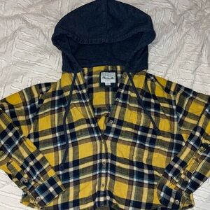 Cropped flannel